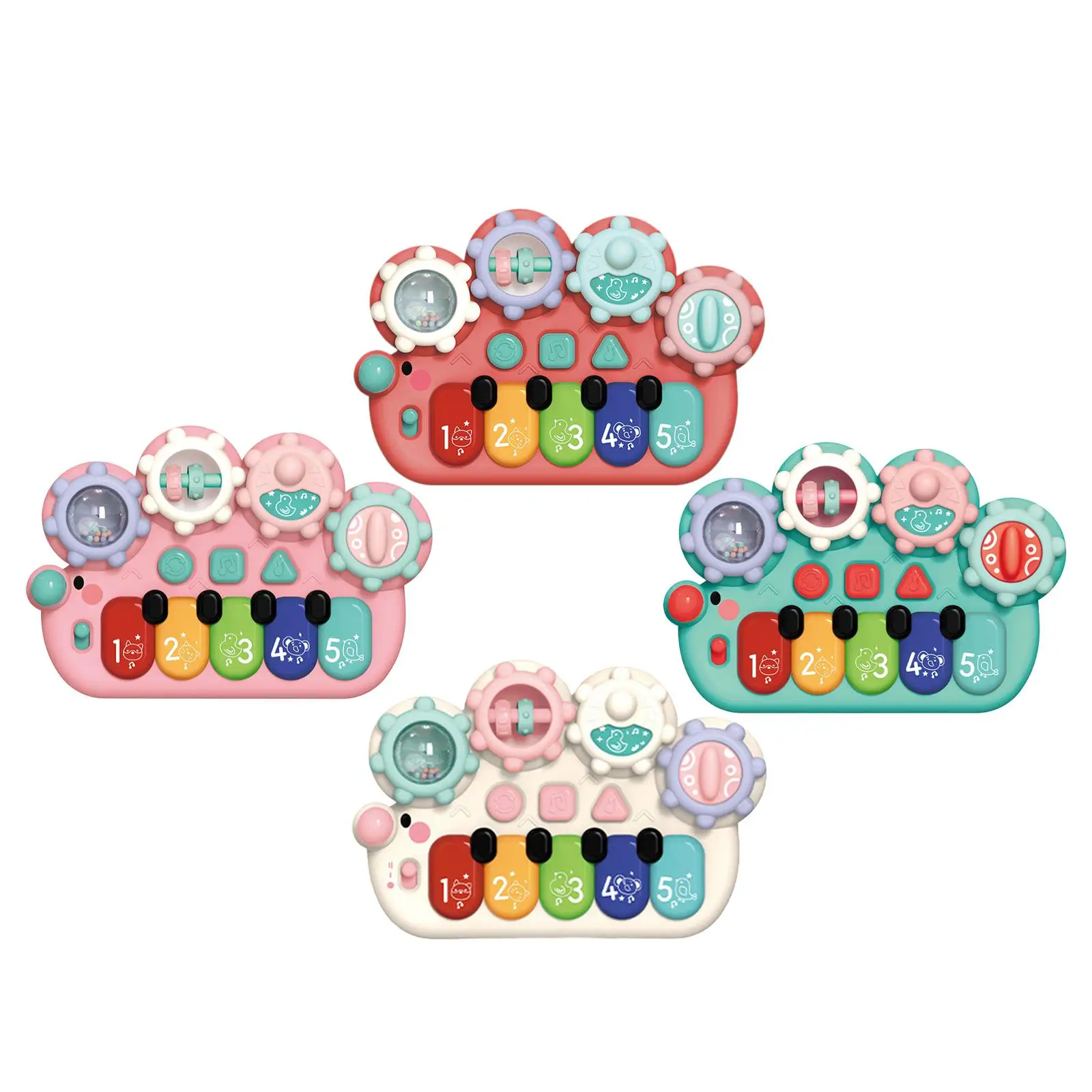 ライトアップ音楽赤ちゃんのおもちゃ多機能赤ちゃん楽器おもちゃ休日用