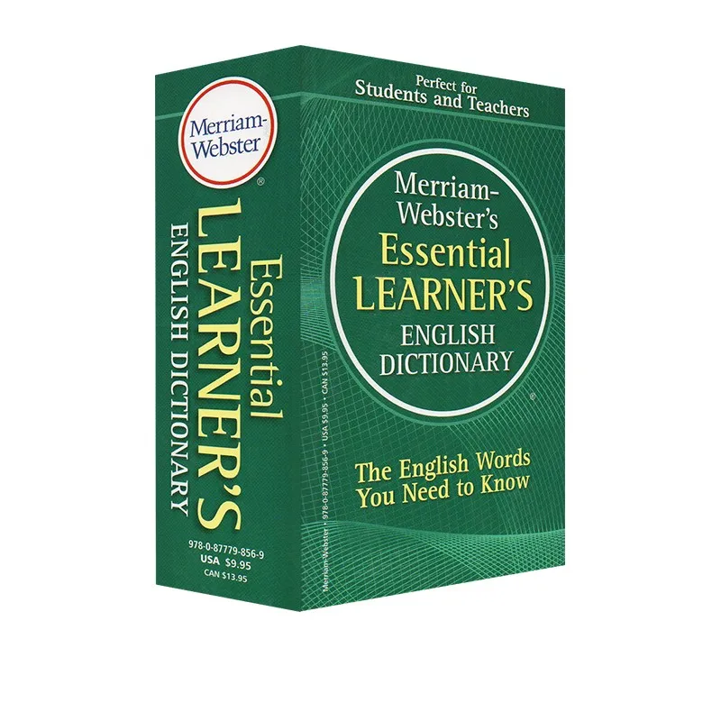 พจนานุกรมภาษาอังกฤษของ Webster's Essential Learner S หนังสืออ้างอิงภาษาอังกฤษสําหรับเด็ก