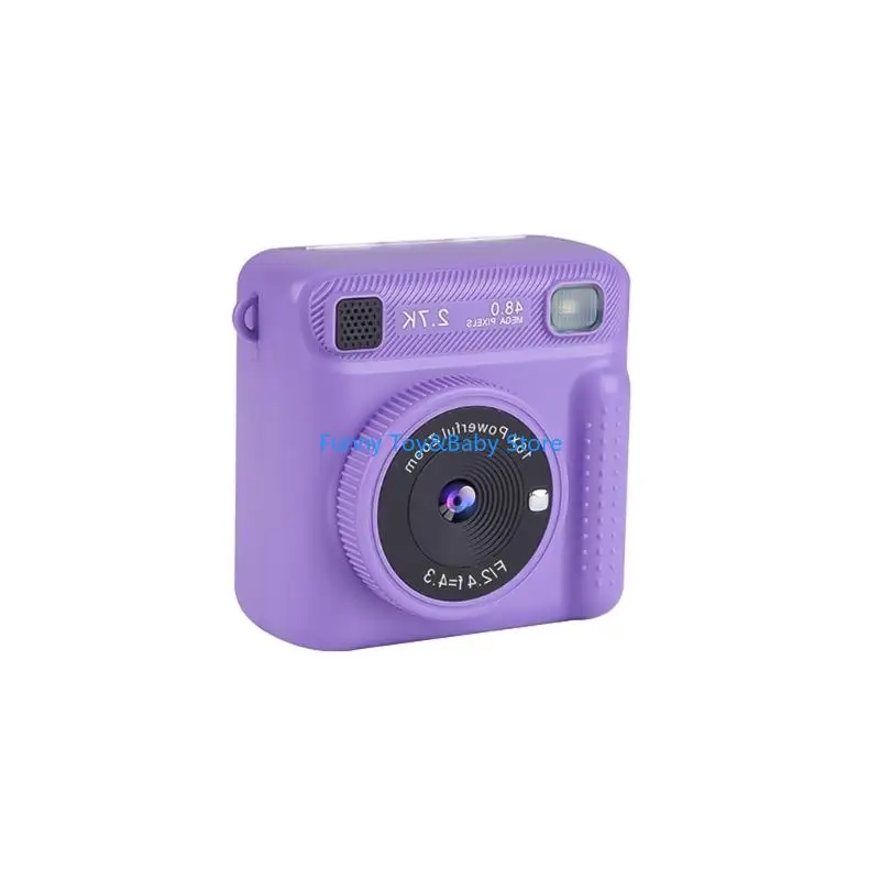 Directe printcamera voor kinderen Gebouwd in warm Printerveilig ABS Stof Creatief fotoplezier 3+ jaar oud Reisfeest C90B