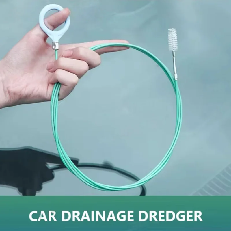

3m/5m Car sunroof drain hole unclogger, car door drain port unclogging tool, fuel tank drain pipe cleaning tool