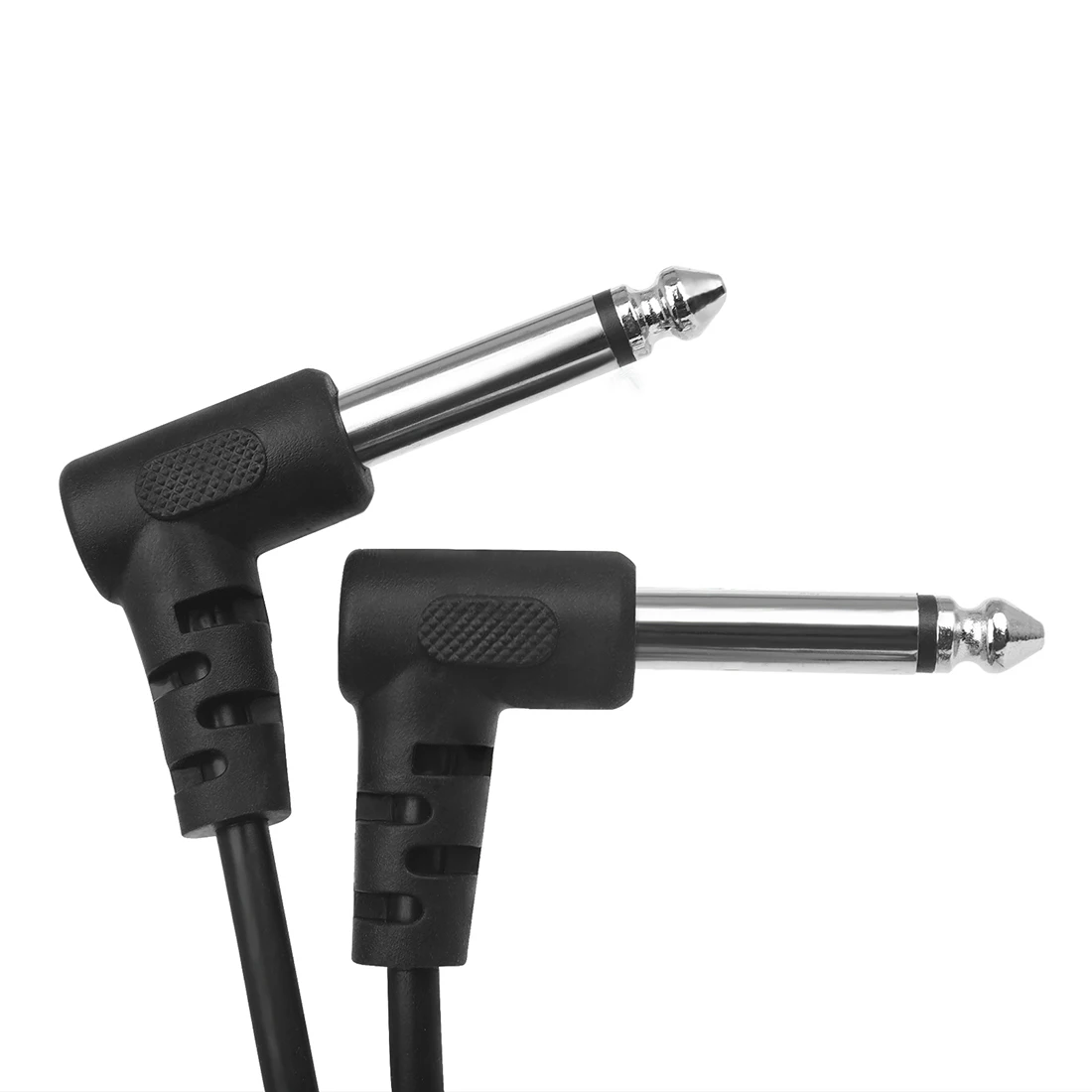 IRIN GT-85 10 juegos de Cables de conexión de efector de guitarra negros de 6,35mm piezas y accesorios de guitarra eléctrica con núcleo de cobre de alta calidad