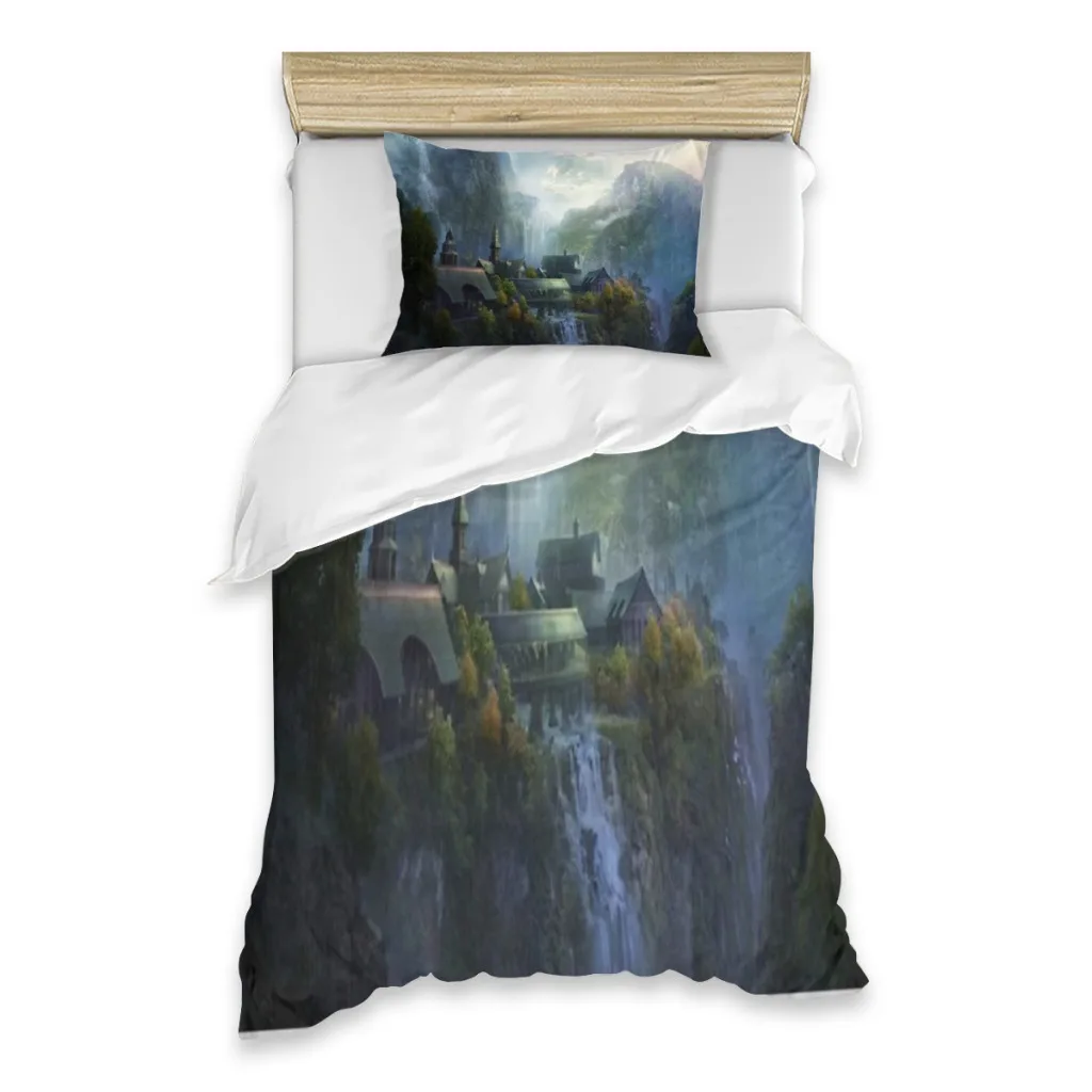 

Rivendell Bed Sheets Set Comforter Quilt Cover Duvets Single Bedding