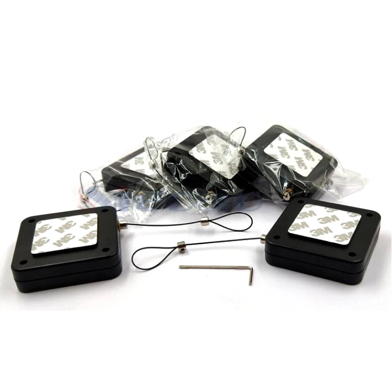 

10Pcs Square Telescopic Security Wire Rope Anti-Theft Chain 1m / 2m / 3m / 4m Pull Wire Box Recoiler Product