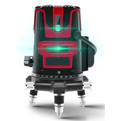 5 Lines 6 Points Green Slim Beam Laser Level 360° Spin Self-Leveling Cross Line Horizontal Vertical Home Renovation Architecture