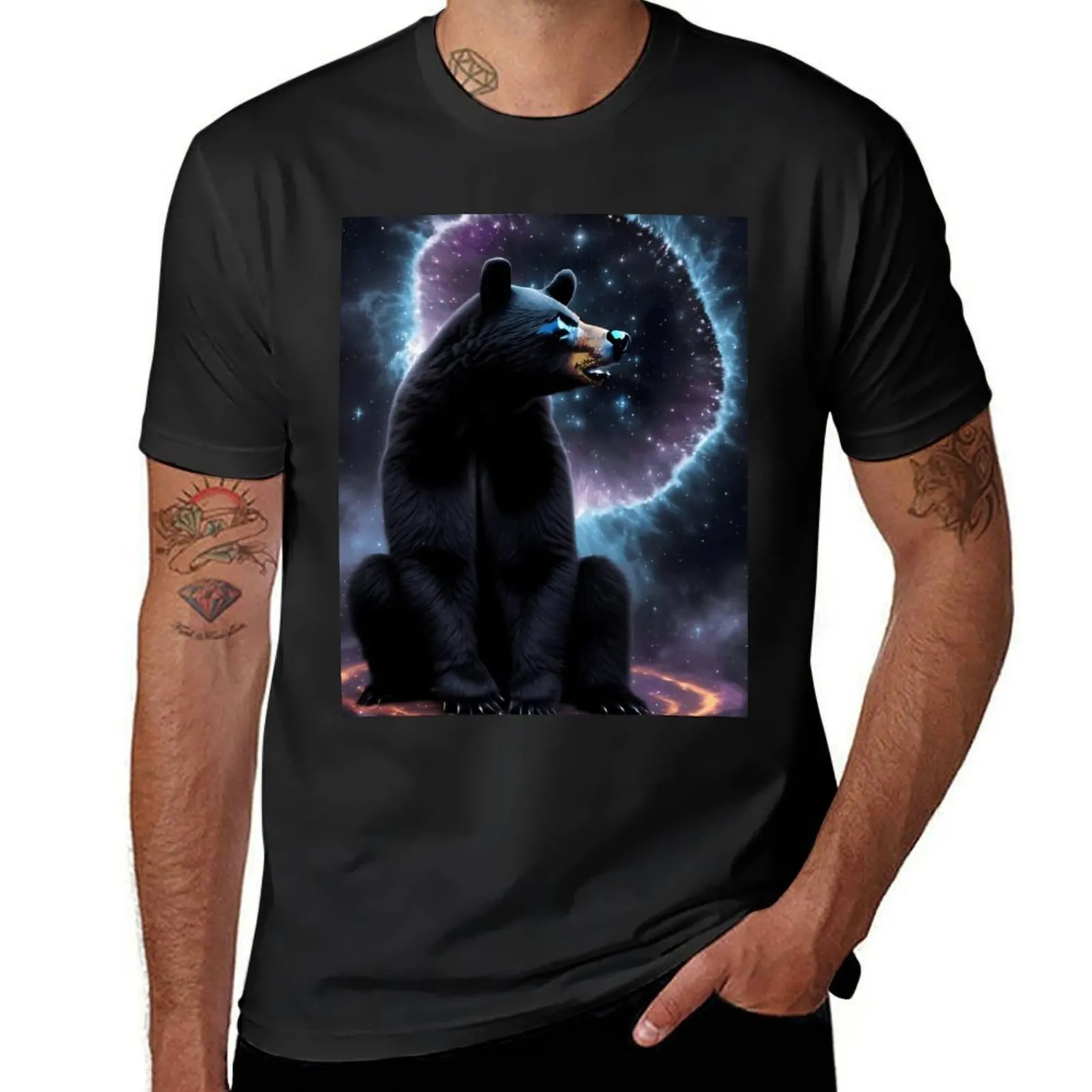 The Celestial Gateway T-Shirt new edition heavyweights blacks oversizeds men clothing