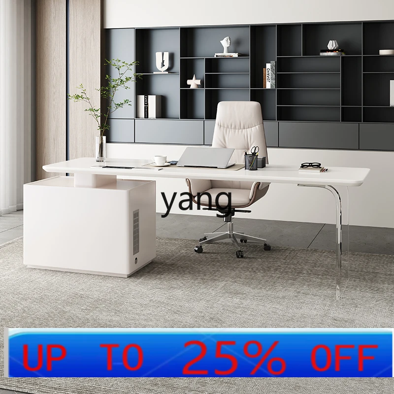 

LH Modern Simple Desk Light Luxury Acrylic Suspension Desk