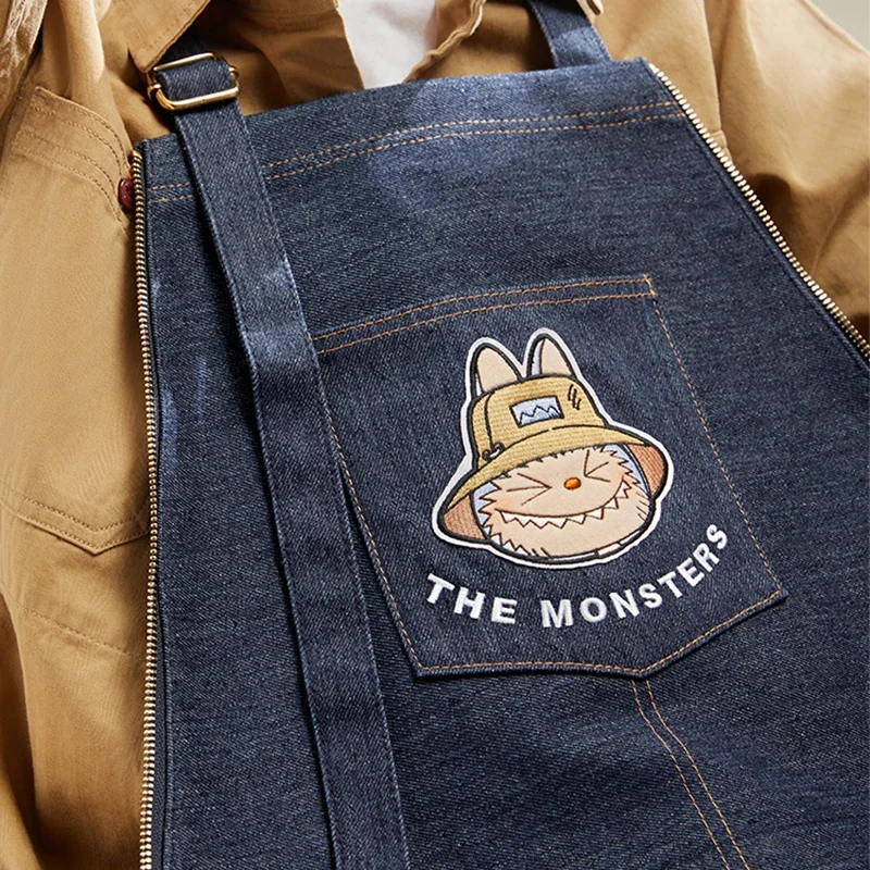 

POPMART THE MONSTERS FALLIN WILD Series Apron Denim Bag Periphery