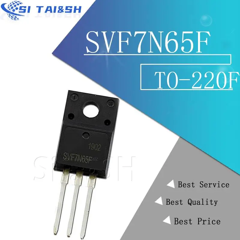 10pcs SVF12N65F SVF12N65  SVF7N65F SVF4N65F SVF3N80F SVF4N60F SVF5N60F SVF6N60F SVF7N60F SVF8N60F SVF9N90F SVF10N60F