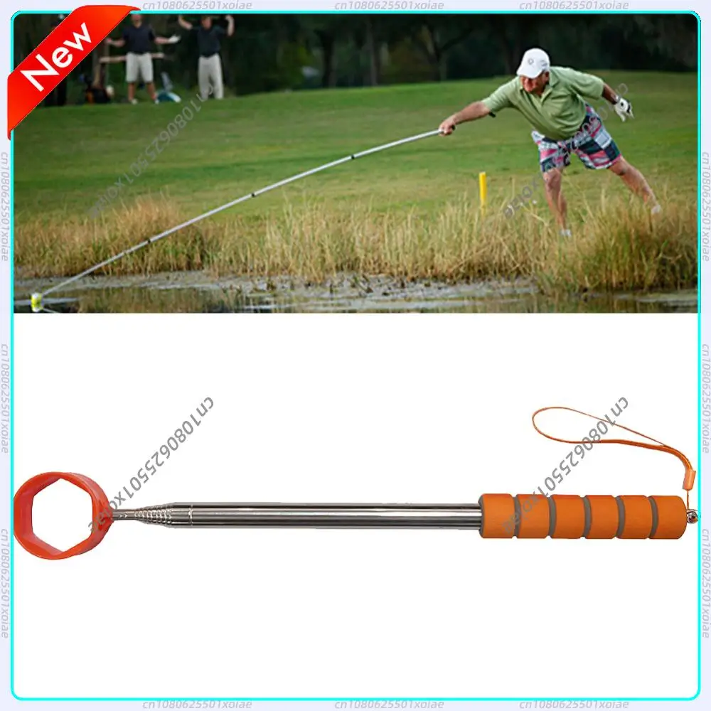 

8.86 FT Golf Ball Pick Up Retriever Grabber Telescopic Golf Ball Retriever Extendable Golf Ball Retriever Golf Gifts for Golfers