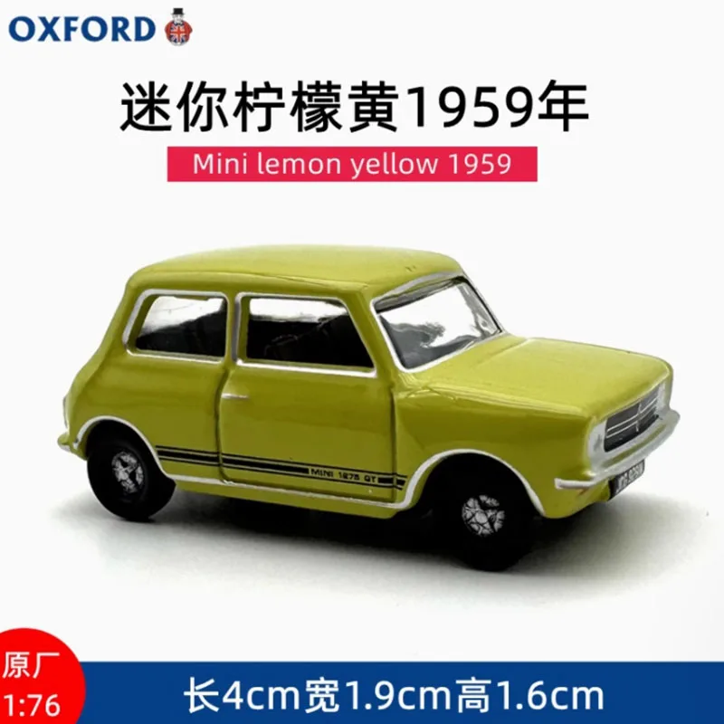 OXFORD 1/76 классический мини и мини-мотопер из сплава, имитация модели автомобиля, статическая коллекция, украшенные праздничные подарки, игрушки, сувенирный подарок