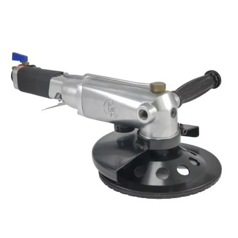 Hot7000rpm 7 Inch Wet Water Air Pneumatic Angle Stone Grinder Grinders