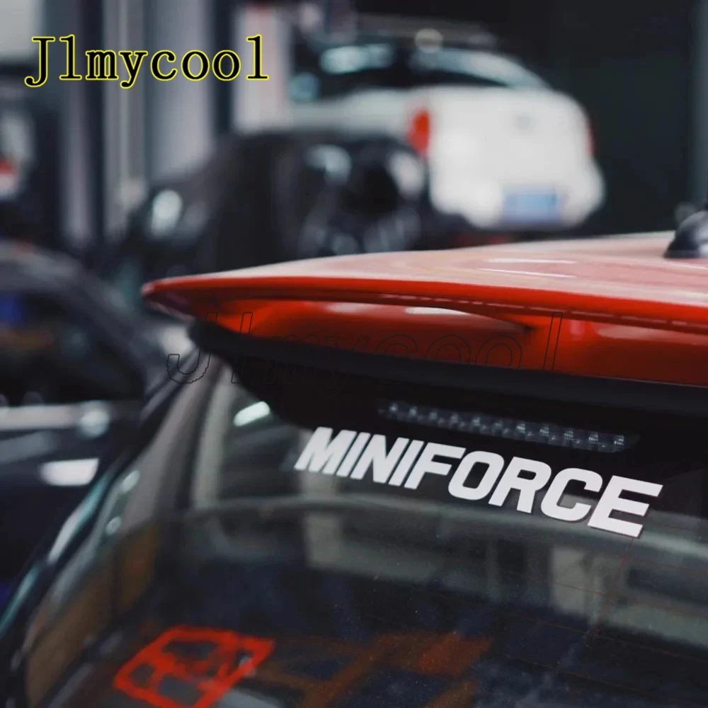 

MINIFORCE автомобильное заднее лобовое стекло водонепроницаемое для Mini Cooper S JCW One F54 F55 F56 F60 R55 R56 R60 R61 R50 R53 авто наклейки