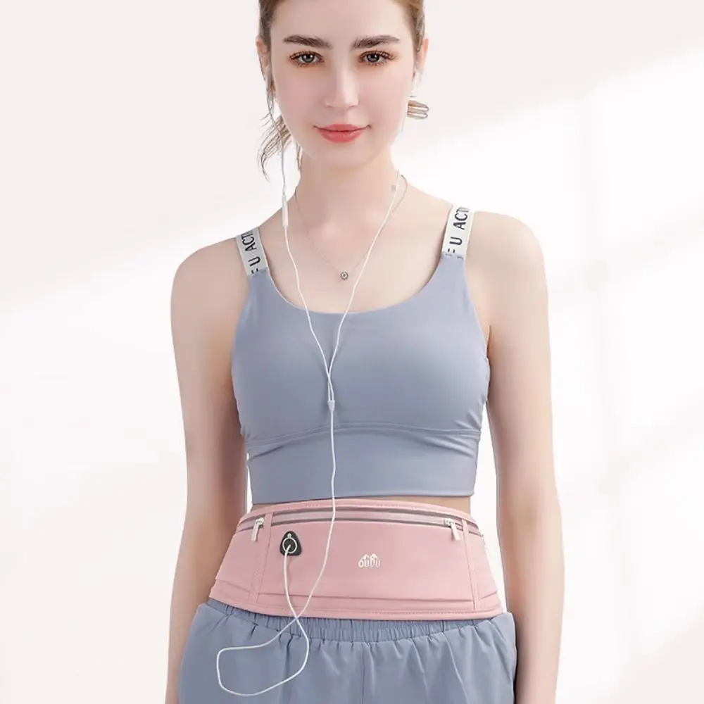 

Waterproof Running Waistband Invisible Adjustable Sports Fanny Pack High-capacity Portable Women Running Belt Pouch Gym