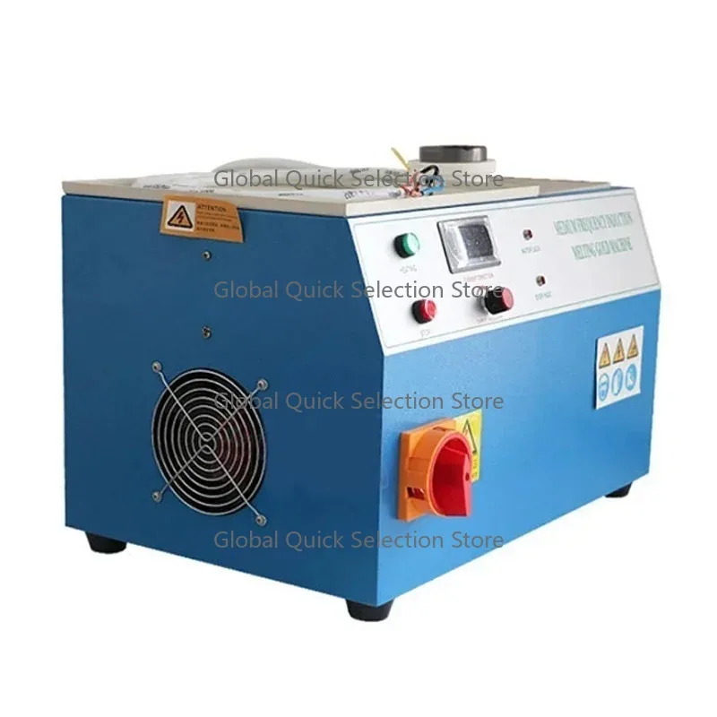 5KW Digital Heating Capacity Refining Precious Metal Silver 1450°C Gold Melting Furnace Machine Jewelry Casting Tool