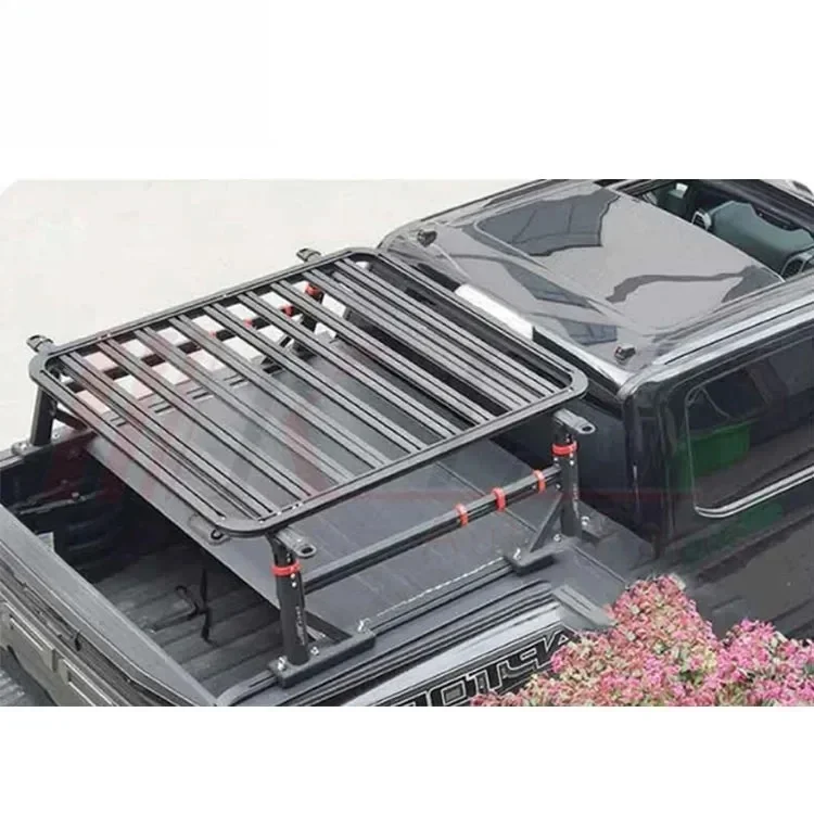 pick up accessories roll bar with bracket roof rack luggage truck back rack For ranger 2012+