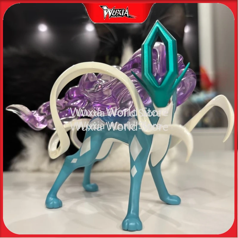 Nuove figure Raikou Suicune Entei da 10 cm ‌ Collezione di figure anime Pokemon Decorazioni per ornamenti da tavolo in PVC I migliori regali per i bambini