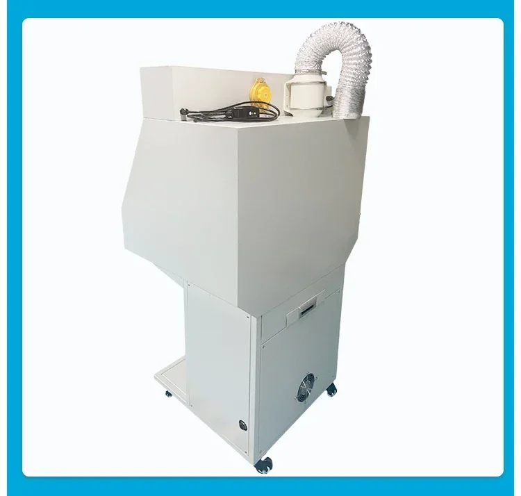 PCB board flux dry ice cleaning machine integrated operation, plastic part processing, burr and flash treatment