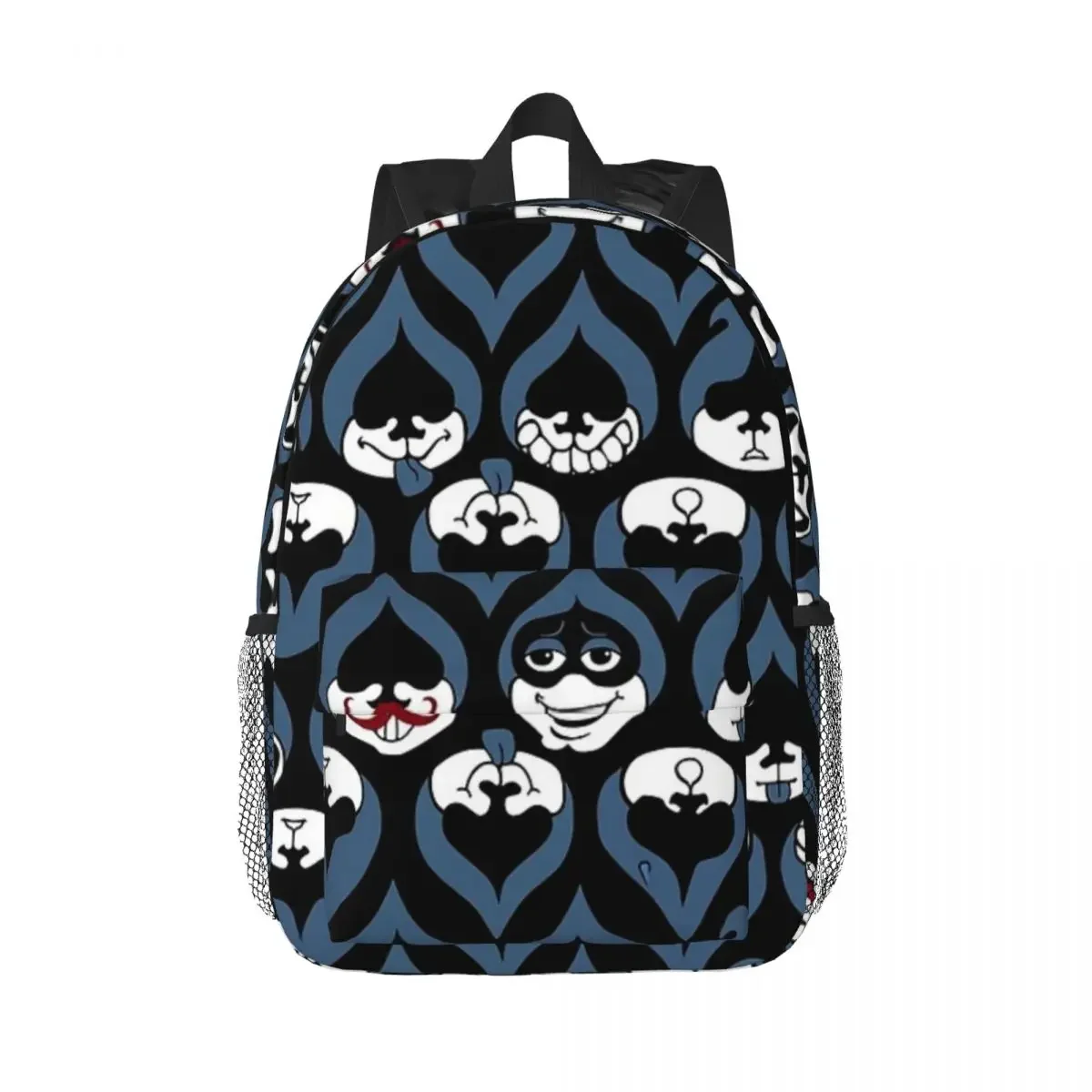 

Deltarune - Lancer Face Drop Pattern Backpacks Bookbag Fashion Students School Bags Laptop Rucksack Shoulder Bag Large Capacity