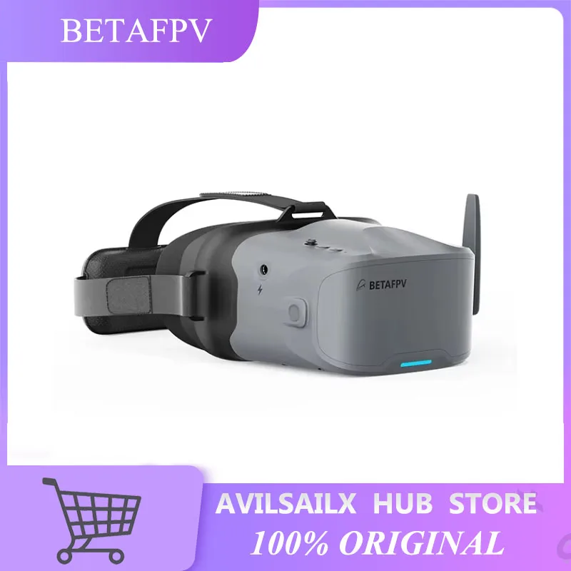 BETAFPV VR04 Analog FPV Goggles 4.3 Inch 800*480 2000mAh Built-in Battery