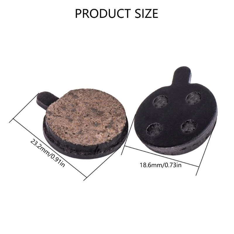 

2pack High Performances Bike Disc Brake Pad Bike Hydraulic Brake Pad for Smooth and Reliable Braking Experiences