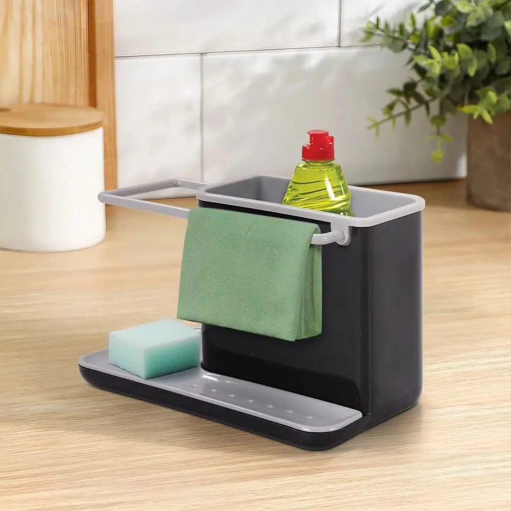 Kitchen Sponge Cloth Holder Sink Caddy Organiser