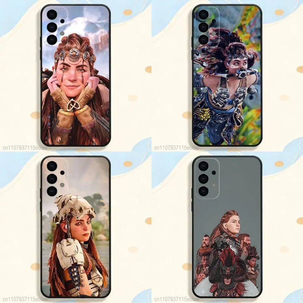 

Aloy H-Horizon Z-Zero dawn Phone Case For Samsung S25,S26,S24,S21,S22,S23,S30,Ultra,S20,Plus,Fe,Lite,5G Black Cover