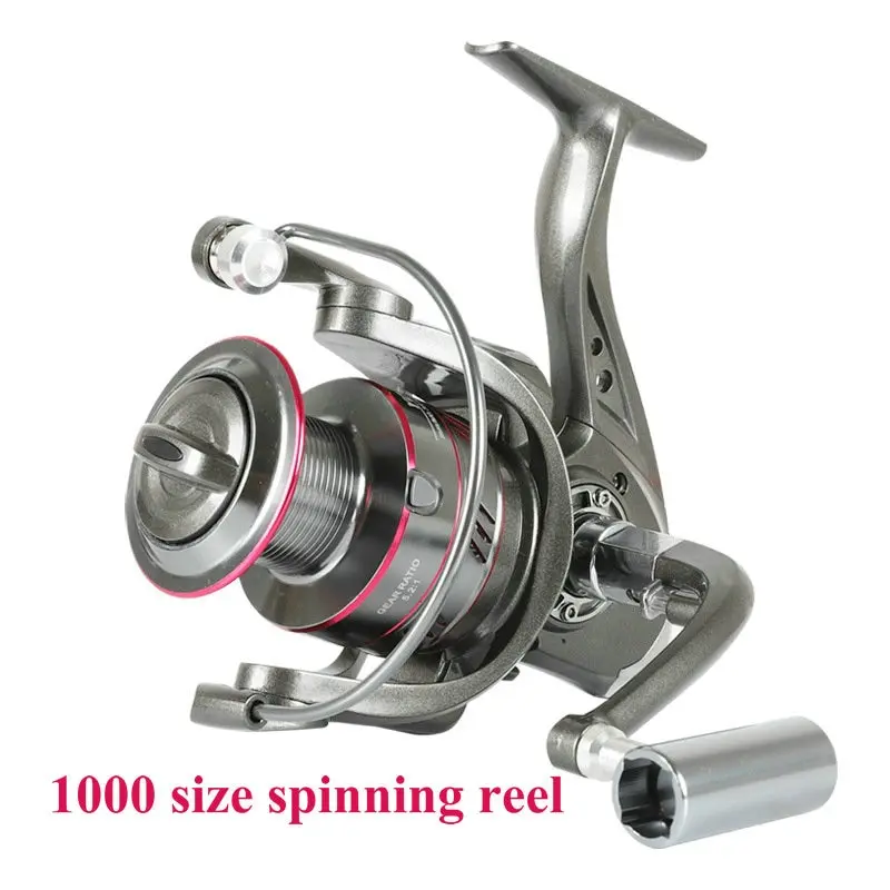 Fishing Reel Spinning 1000 2000Series Metal Spool Spinning Wheel for Sea Fishing Carp Fishing Coil Spinning Fishing Reel