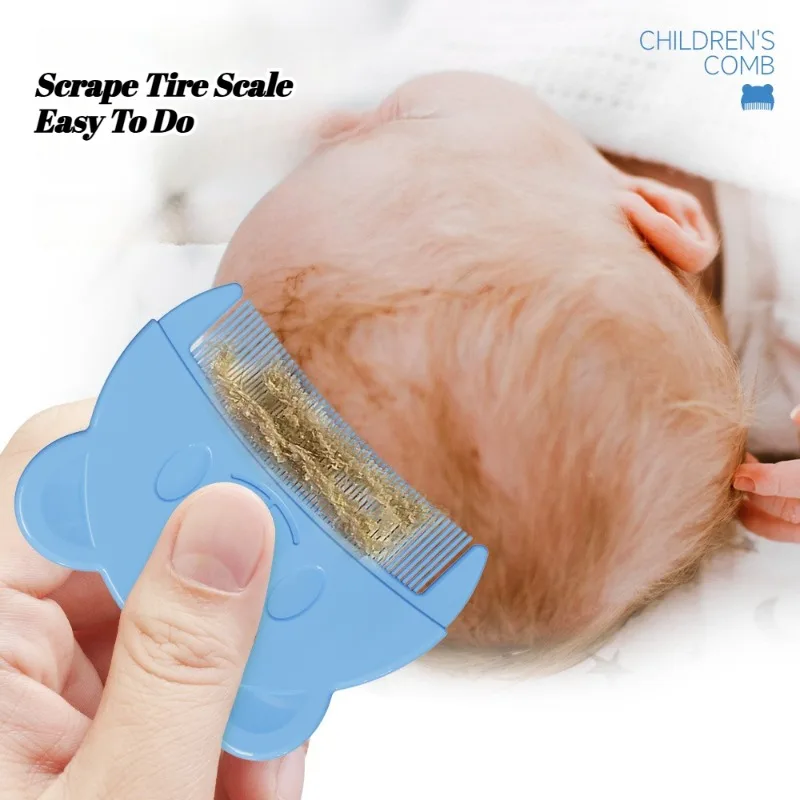 

2pcs Set Infant Silicon Head Massager Fetal Head Fat Comb Toddler Bathing Soft Comb Newborn Hair Cleaning Baby Care Accessories