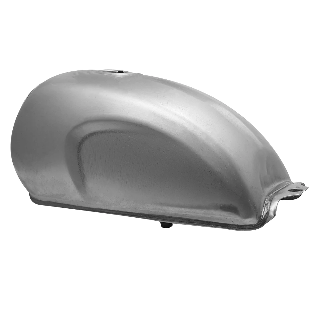 Universal Motorcycle Unpainted Fuel Gas Tank 2.4 Gallon 9L CFMOTO Mandrill Cafe Racer Scrambler For Honda Yamaha Kawasaki BMW