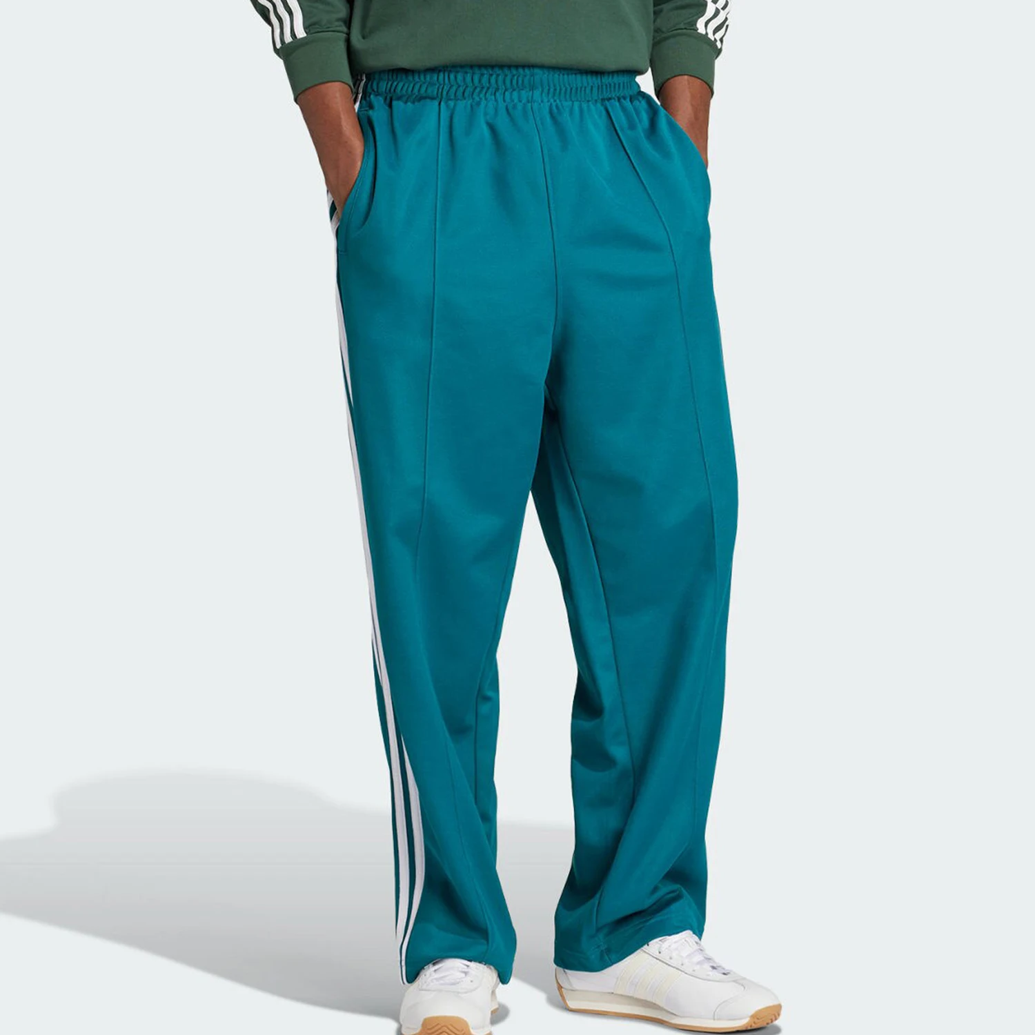 

Adidas genuine genuine Men's Sport Retro Casual Straight Leg Pants IZ2473