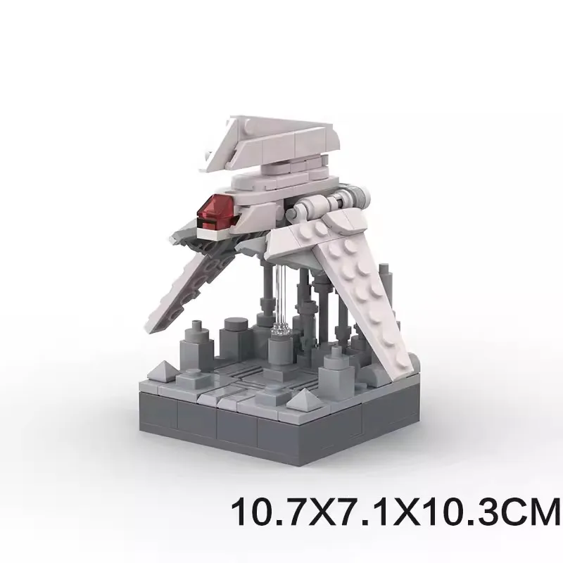 Mymocs Ideas MOC Star Movie Mini Spaceship Diorama Shuttle Snowspeeders Wing Starfighters Sets Building Blocks Kid Toys Gift - view 4