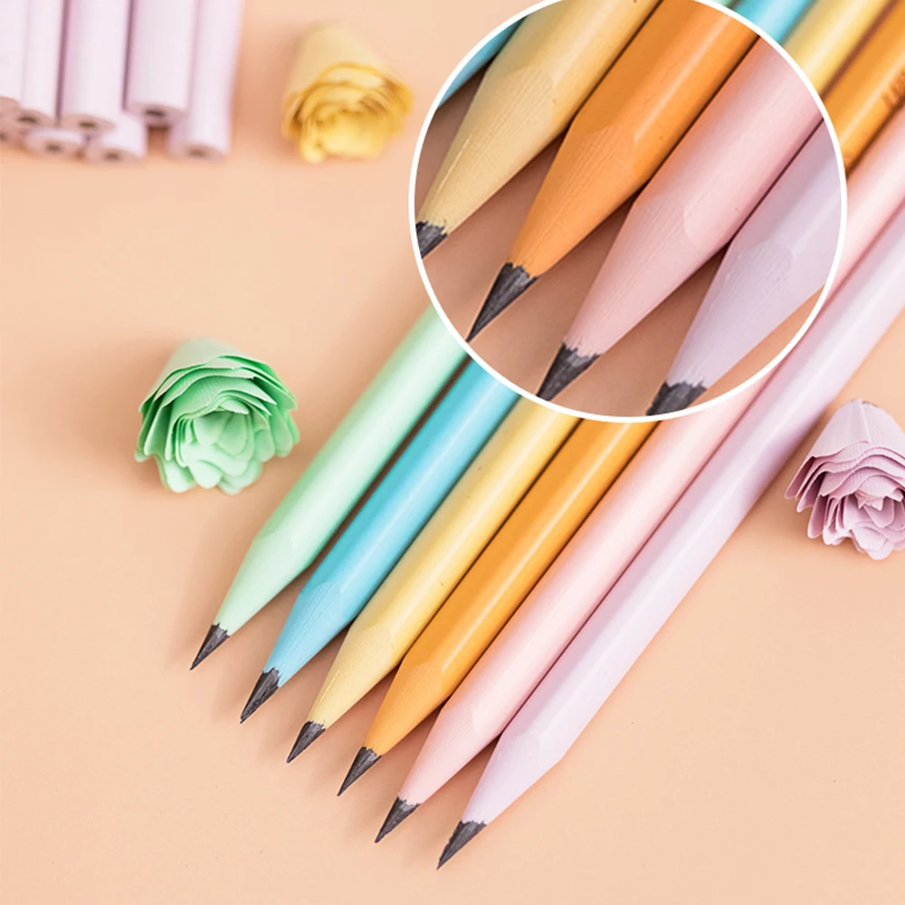 Custom Logo Pencils Personalized Pencils Customizable Name Text Pencil Back To School Supplies Gifts For Wedding Baby Shower