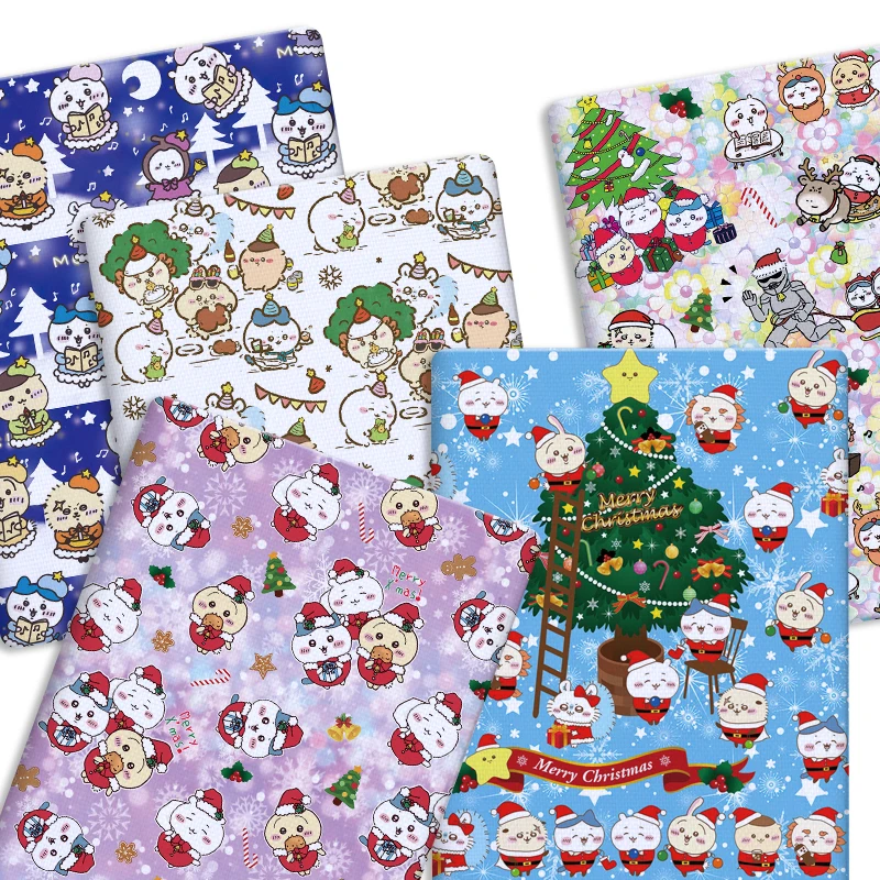 Cartoon fabric 140x50CM cotton fabric Patchwork Tissue Kid Home Textile Sewing Doll Dress Curtain Polyester cotton Fabric
