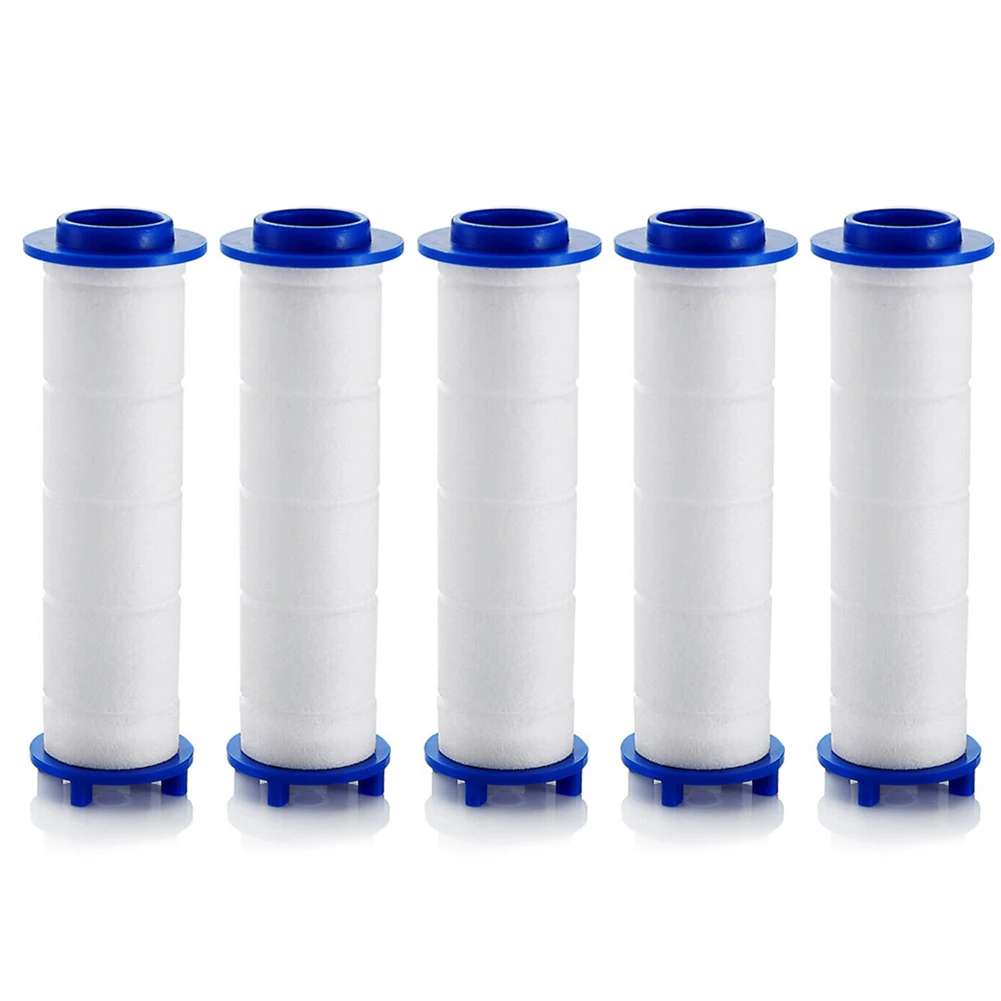 1/5PCS Shower Filter Replacement PP Cotton Head Filters Negative Ions Pressurized Handheld Bathroom Showering Bathroom Accessory