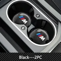 Carbon Fiber Car Water Cup Seat Non-Slip Mat ﻿For BMW M X1 X2 X3 X4 X5 1 2 3 4 5 6 Series F10 F30 F01 F25 F15 E87 E90 E91 E92
