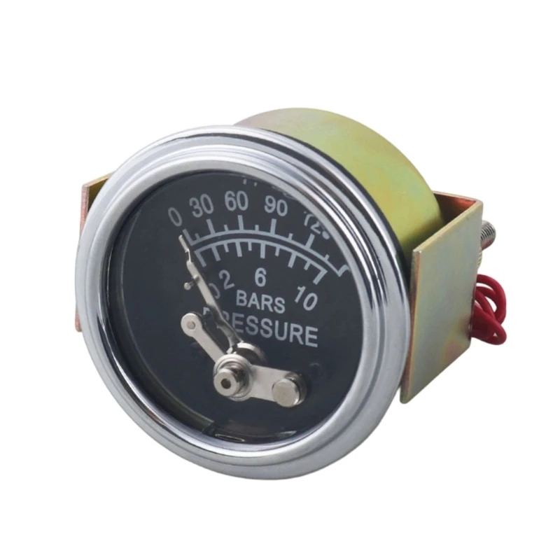 2 Inch Oil Pressure Meter Including Manual Warning Modification And Anti scowl Cover For Engine execution Monitoring