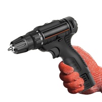 12V Cordless Electric Drill & Screwdriver, 2-Speed Impact Drill, Fast Charger, 3900mAh Li-Ion Battery Power Tool
