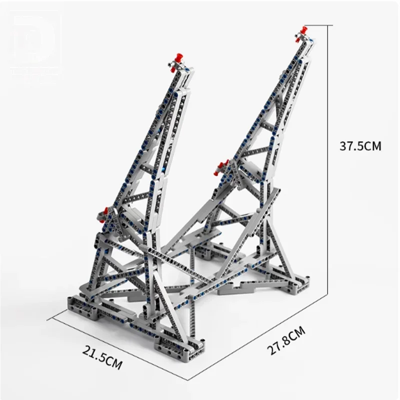 Vertical Display Stand For Ultimate Millennium 75192 Falcon Compatible With 05132 Star Toys Accessories Collectible Model