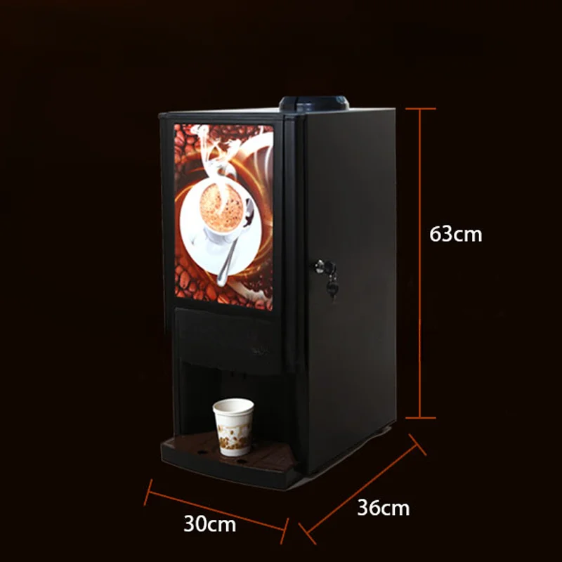 

Office Full-automatic Instant Coffee Machine Milk Tea Integrated Machine 220V Muitl-functional Coffee Maker