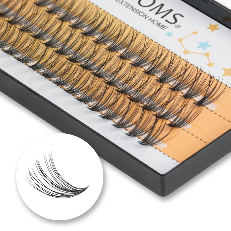 10D/20D 60 Bundles Individual Natural Cluster Lashes Volume Grafting Eyelash Mink Eyelash Extension False Eyelashes