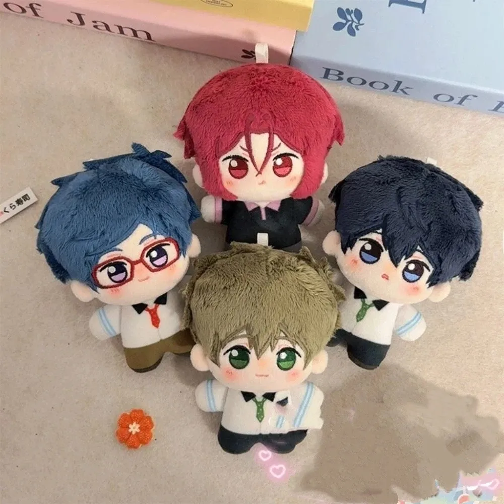 Anime Peripherial Men's Swimming Club Mini Soft Cotton Men's Swimming Club Keychain 10cm Cosplay Free 10cm Cotton for Fans