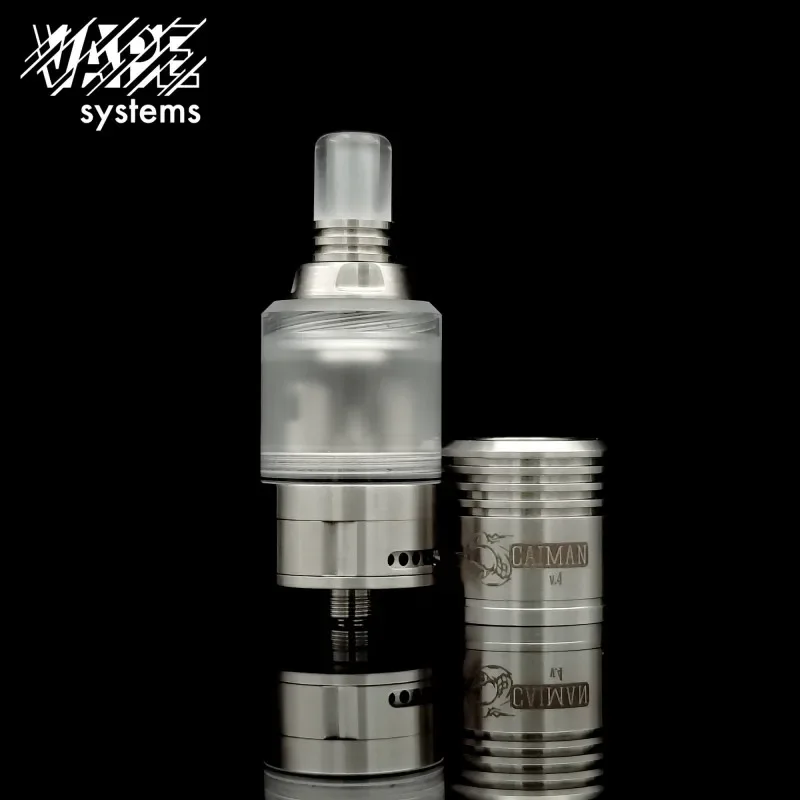 YFTK Style Caiman V4 RDA RDTA Vape Systems 2 22 316SS 3 VS KA V9 Ecig atomizer tank for coils & atomizers - gallery image 5