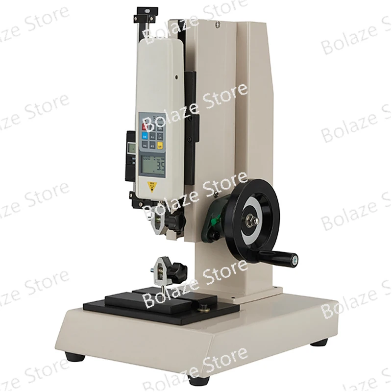 HLD digital push-pull force gauge universal pressure testing machine test bench hand-cranked screw frame 500N