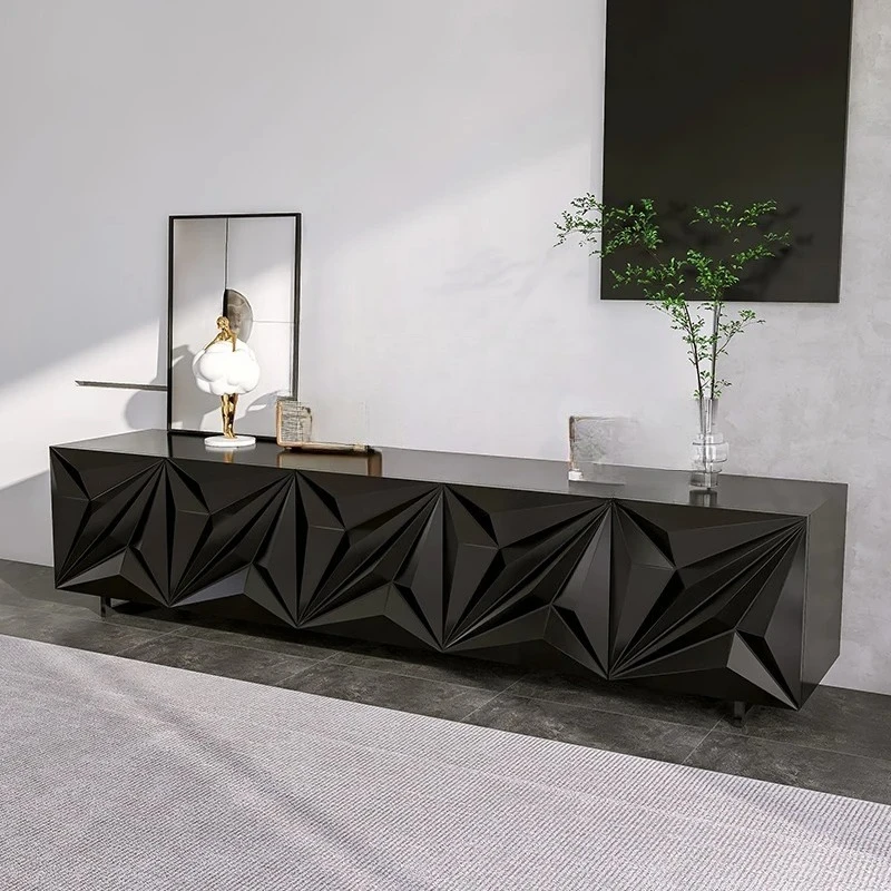 

Creative Living Room TV Cabinet Model Room TV Cabinet Designer Paint Floor Cabinet