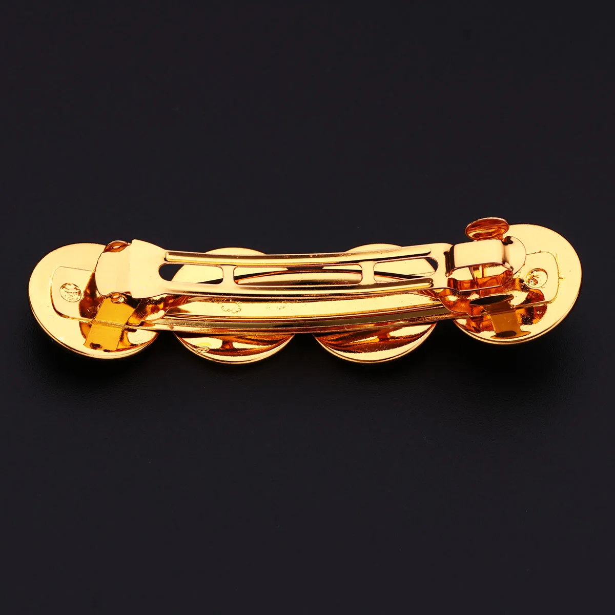 

10pcs Round Hair Clip Bronze Setting DIY Hair Accessories Fashion Headdress Stylish Hairpins H made Craft Materials