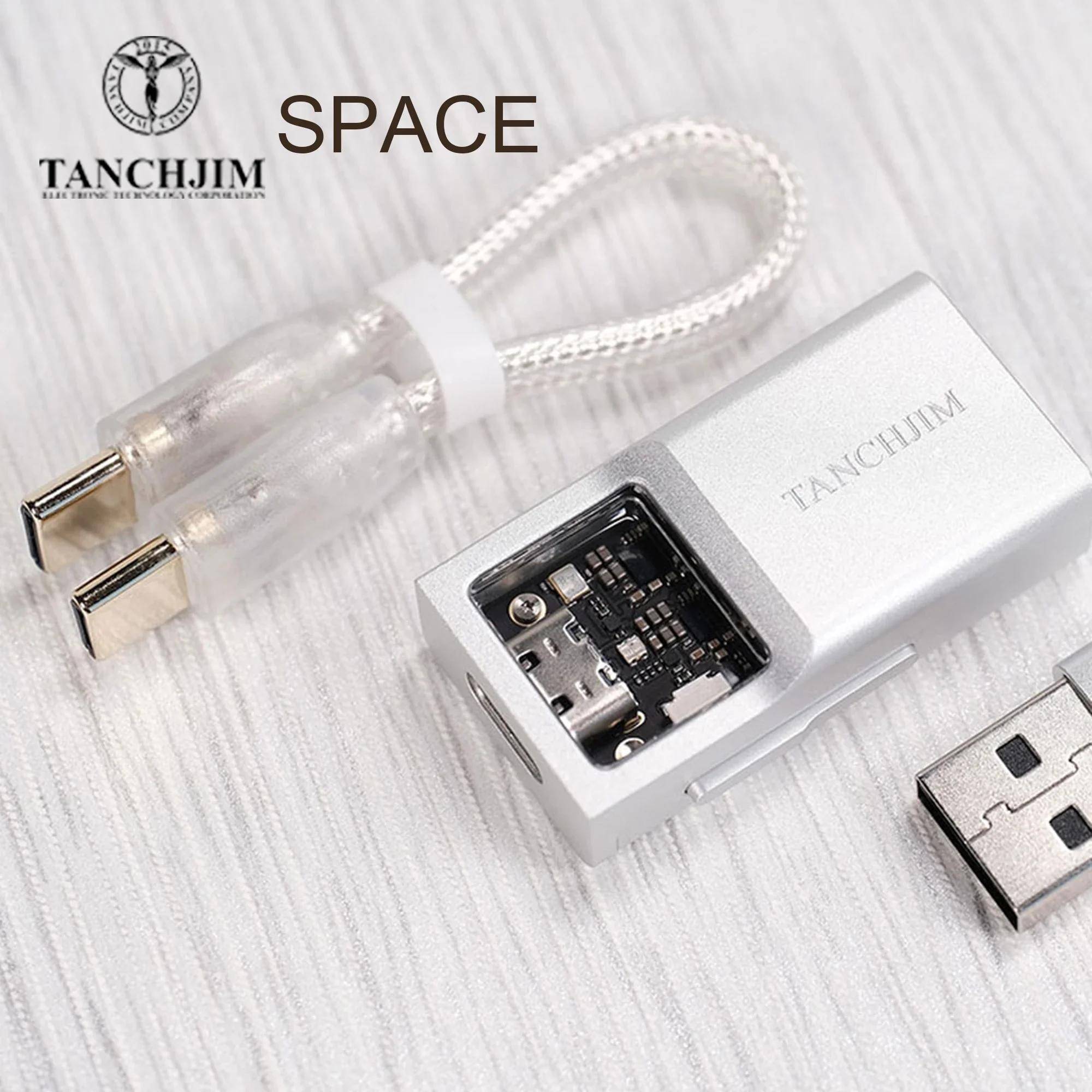 

Tanchjim SPACE HIFI Headphone USB Type C DAC AMP Amplifier CS43131*2 Portable DAC DSD256 32Bit/768kHz 3.5mm/4.4mm Output Input