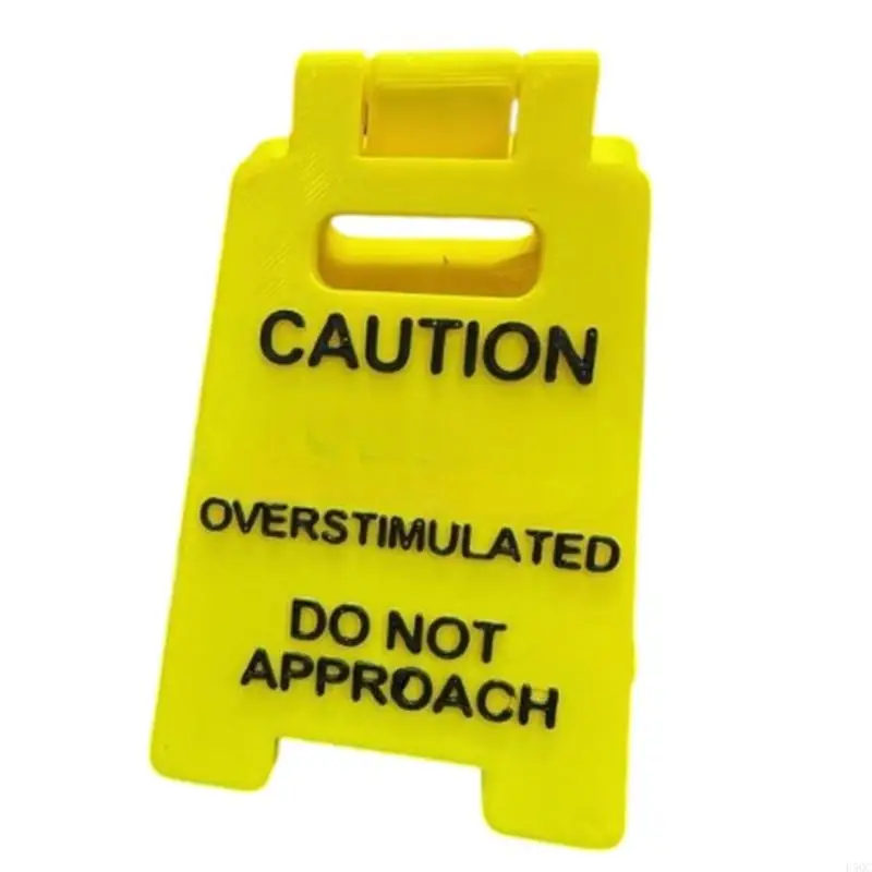 

Funny Overstimulated Warning Sign Overstimulated Do Not Approach Caution Sign D5QC