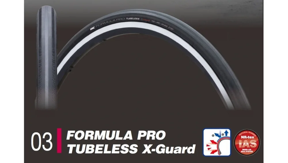 

IRC Formula Pro Tubeless X-GUARD 700 x 25mm 28mm Folding Tire FOURIERS Agent