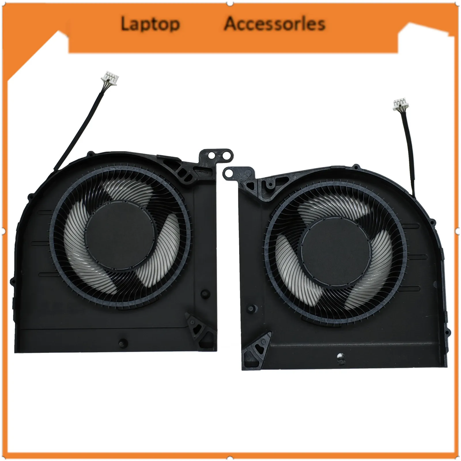 HJ  CPU+GPU Cooling Fan for Lenovo Ideapad Gaming 3 15-IAH7 FPKX DFS5K223052833 FPKW DFS5K221153713 FDC5V 0.5A Fan
