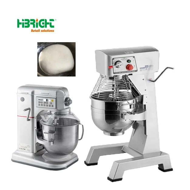 High Efficient Restaurant Flour Mixer Kitchen Kneading Baking Dough Mixer